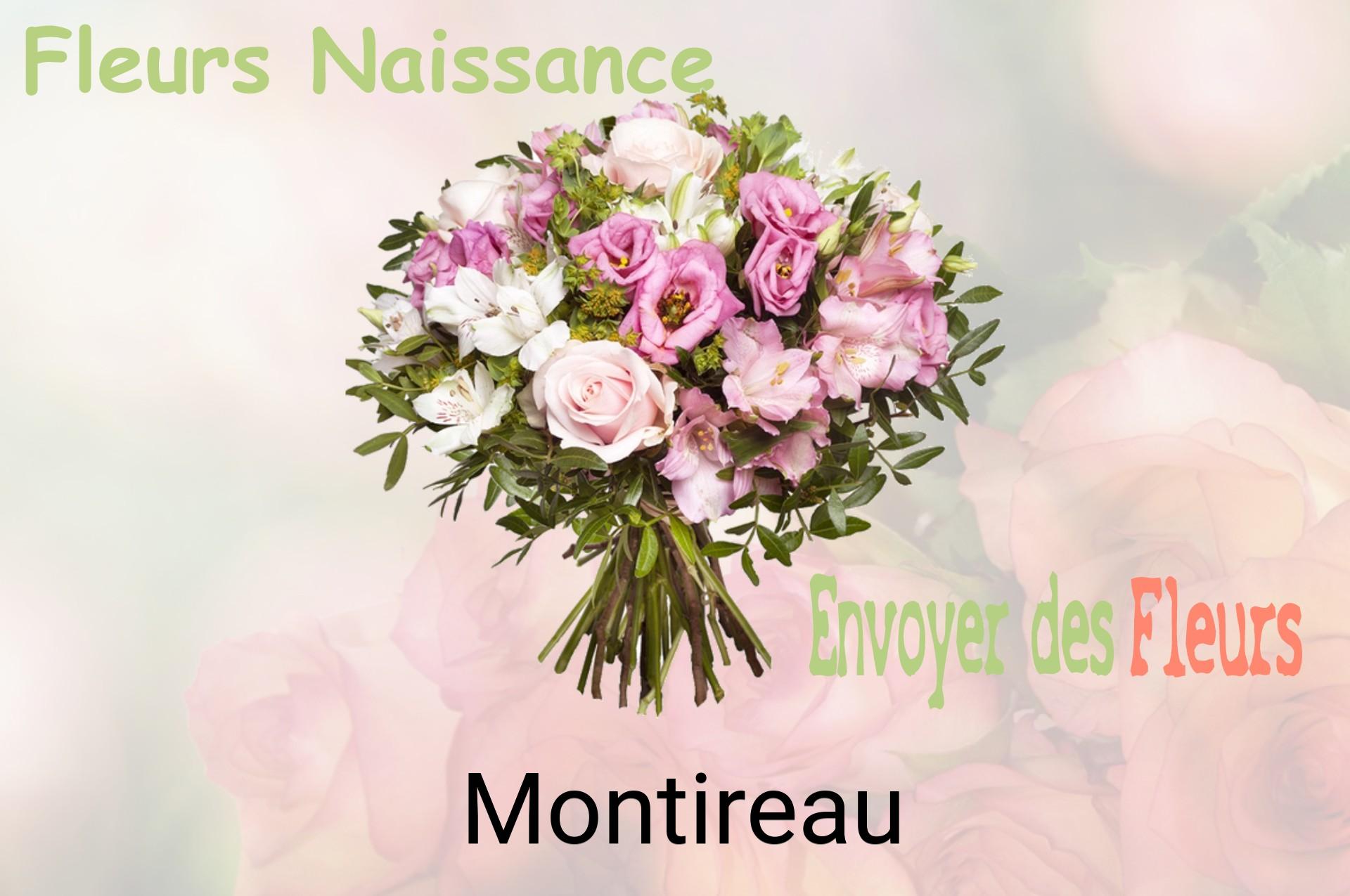 Bouquet de fleurs de naissance livré à Montireau